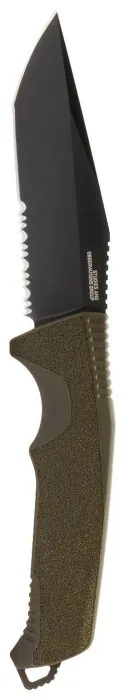 Ніж SOG Trident FX, OD Green/Partaily Serrated