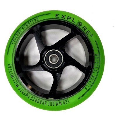 Колесо для трюкового самокату Explore 120 дюраль abec -9