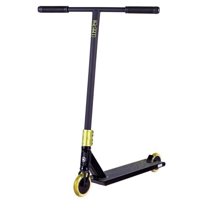 Самокат трюковый Hipe H5 Black/lime