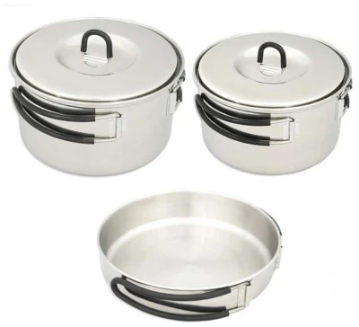 Набір посуду Tatonka Cookset Regular, Silver
