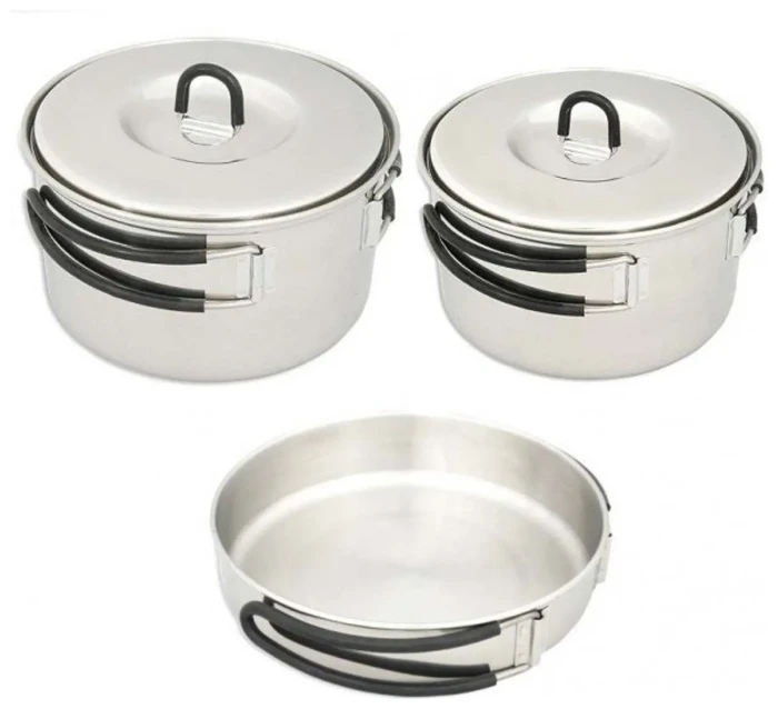 Набір посуду Tatonka Cookset Regular, Silver