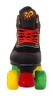 Роликові ковзани Rio Roller Guava 38 Black, укр Фото - 2