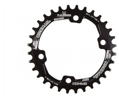 Зірка-неспадайка до шатуна NW AL 32T SNAIL коло BCD 96 асиметрична. (для Shimano M7000) (чорн.)