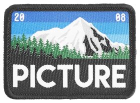 Picture Organic патч Thermo Cool Patch mountain