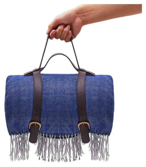 Пікніковий килимок KingCamp Belle KP2011 blue/grey