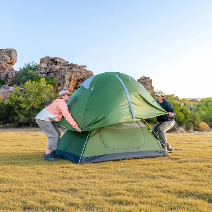 Палатка трехместная Naturehike Bleik Series Tent CNK2550WS038, зеленая