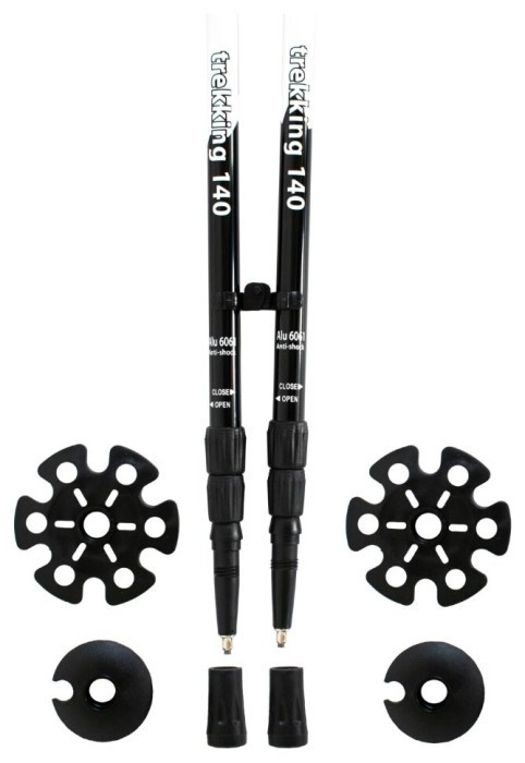 Треккинговые палки Tramp Trekking 140 Alu 6061 белые (пара) Tramp Trekking 140 Alu 6061 белые (пара)