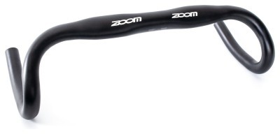 Кермо шосе &quot;баран&quot; алюміній. 31,8мм ZOOM DR-AL-194BT FOV L440мм батований (чорний)