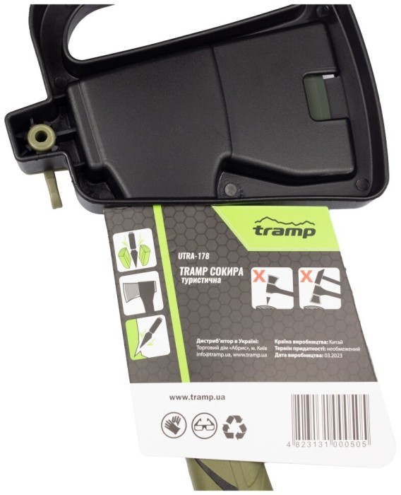 Сокира туристична TRAMP 23см UTRA-178, укр, укр