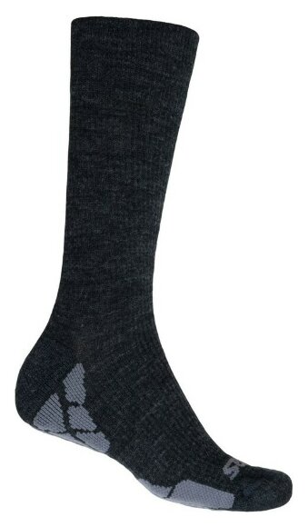 Шкарпетки Sensor Hiking Merino black/grey 20200069, SU41HM-black-grey, укр