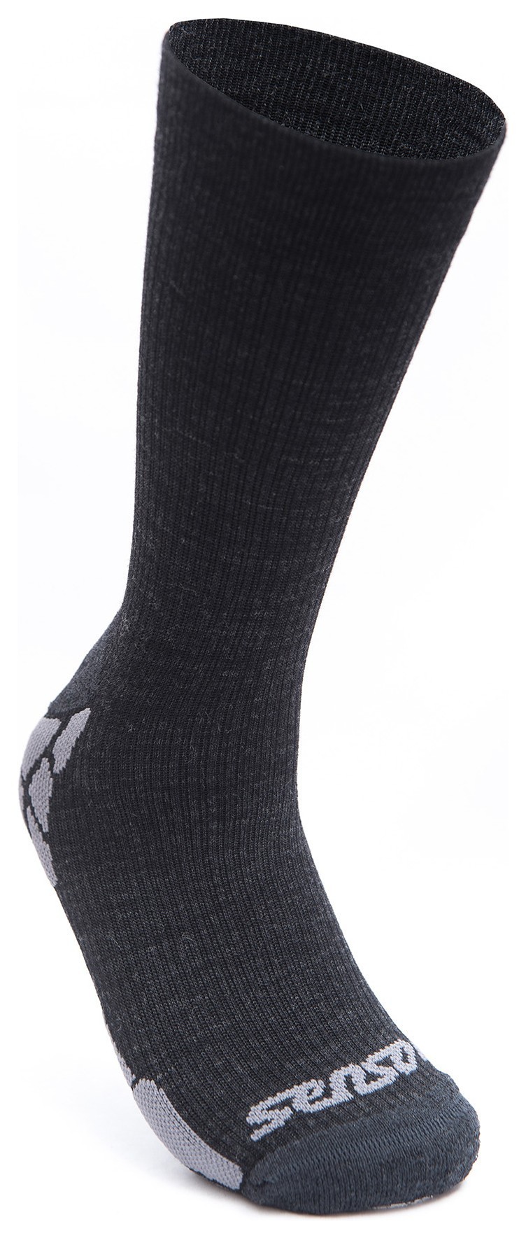 Шкарпетки Sensor Hiking Merino black/grey 20200069, SU41HM-black-grey