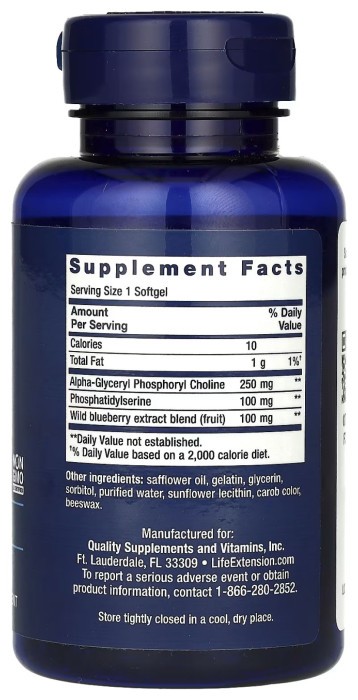 Cognitex® Alpha GPC - 30 softgels