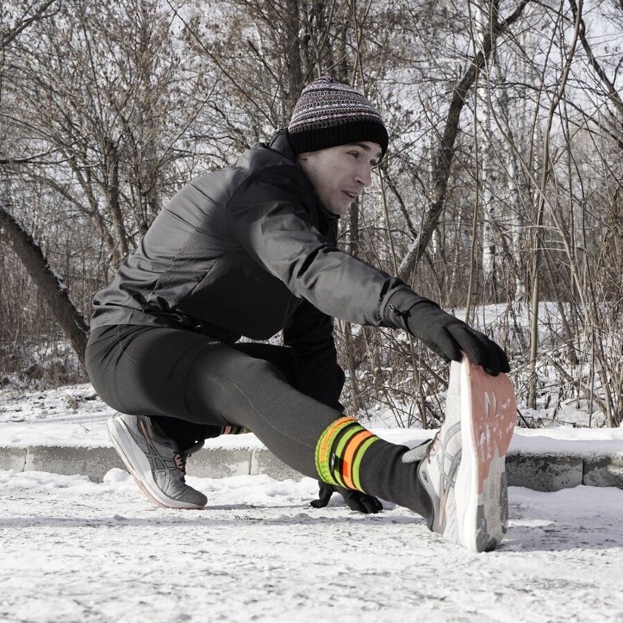 Шкарпетки водонепроникні Dexshell Ultra Dri Sports, р-р XL, з помаранчевою смугою, укр, укр