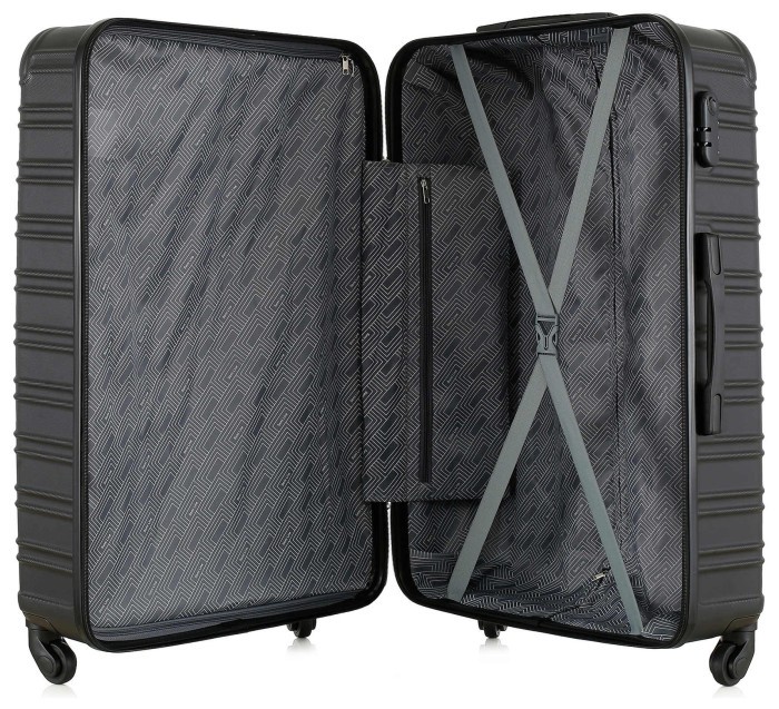 Валіза Semi Line 28" (L) Black (T5953-3)