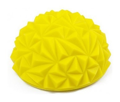 Полусфера массажная киндербол EasyFit Rif 16 см желтая