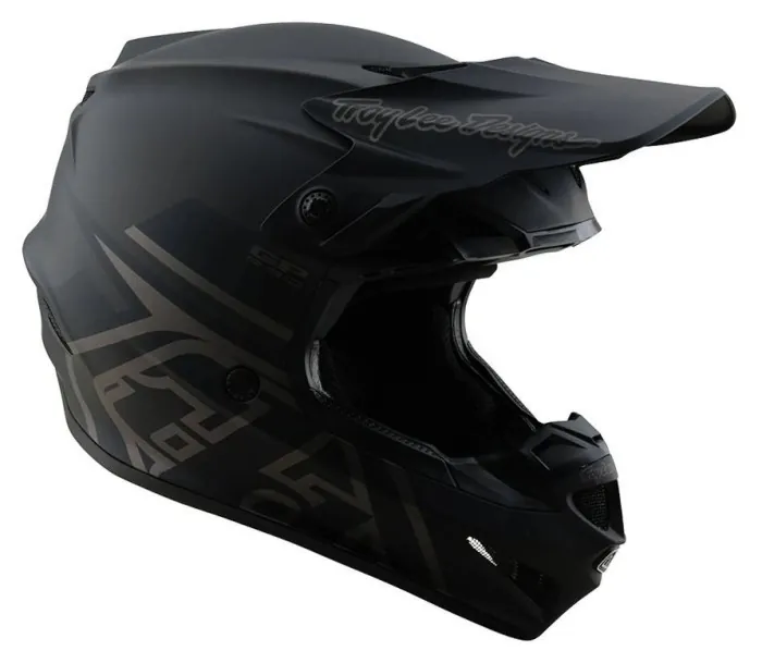 Мотошолом TLD GP PRO HELMET; MONO [BLACK] XS