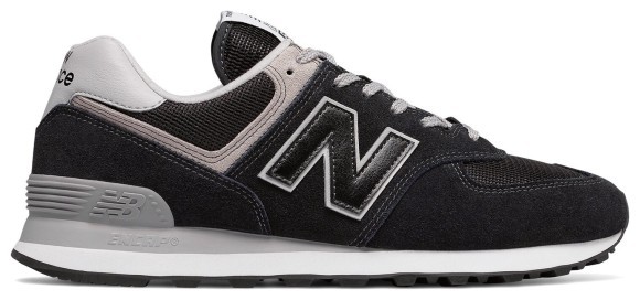 Кросівки New Balance 574 Classic чоловічі Чорні, укр