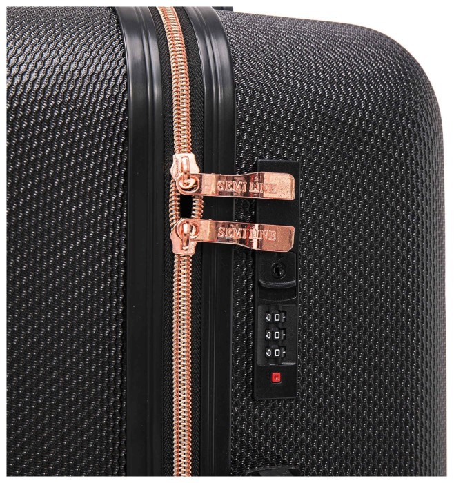 Валіза Semi Line 28" (L) Black (T5722-4)