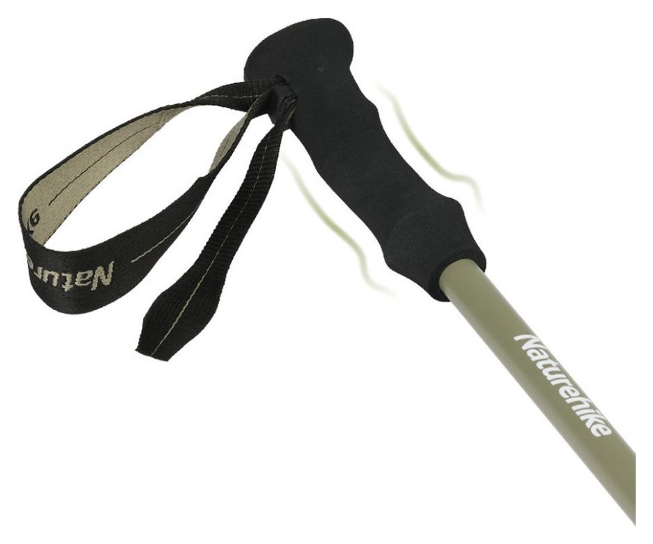 Трекинговая палка Naturehike CNK2300DS010, 100 см, желтая