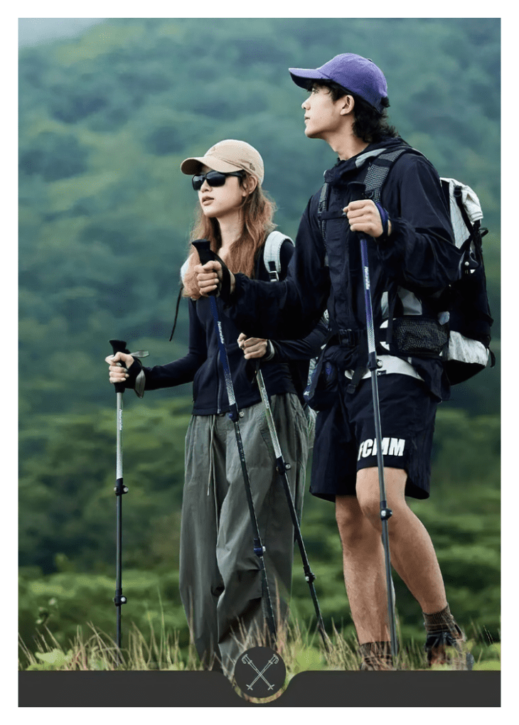 Трекинговая палка Naturehike CNK2300DS010, 100 см, желтая