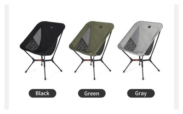 Стул складной ультралегкий Naturehike CNK2550JJ013 Yamami YL01, размер М, алюминий, оливковый