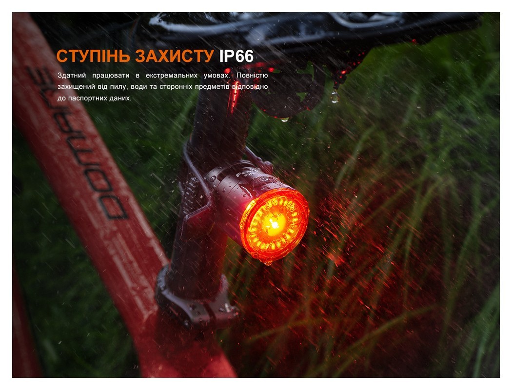 Велофара задня Fenix BC06R, укр, укр