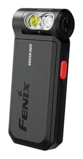Ліхтар ручний Fenix SW05R-RED LED чорний
