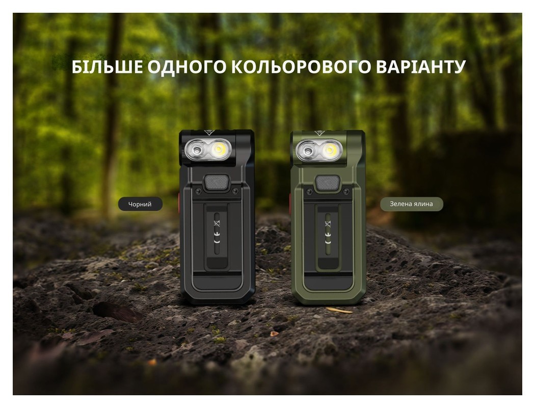 Ліхтар ручний Fenix SW05R-RED LED чорний, укр, укр