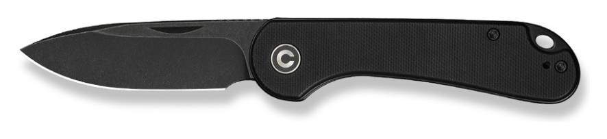 Ніж складаний Civivi Elementum Slip Joint Black C18062AJ-1, укр, укр