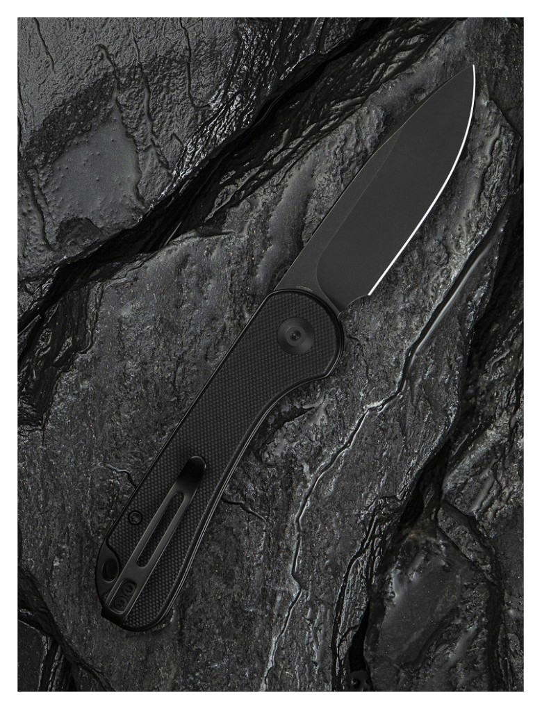 Ніж складаний Civivi Elementum Slip Joint Black C18062AJ-1, укр, укр