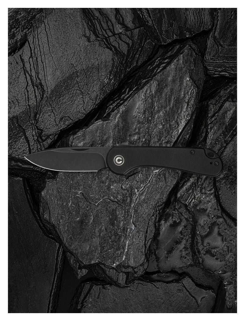 Ніж складаний Civivi Elementum Slip Joint Black C18062AJ-1, укр, укр