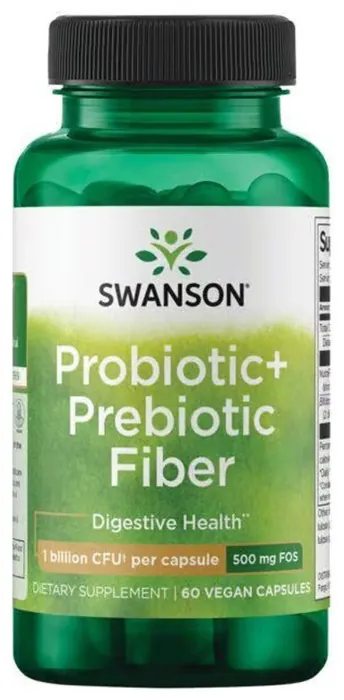 Probiotic+ Prebiotic Fiber 1 Billion Cfu - 60 vcaps