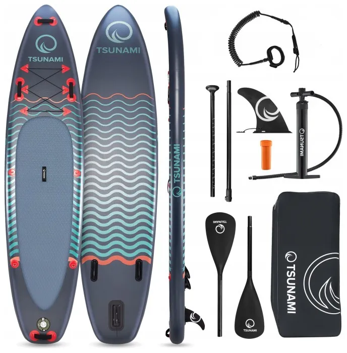 Надувная SUP доска TSUNAMI 350 см с веслом Wave T03 (P-5907739314222)