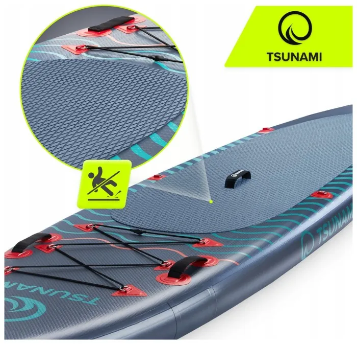 Надувная SUP доска TSUNAMI 350 см с веслом Wave T03 (P-5907739314222)