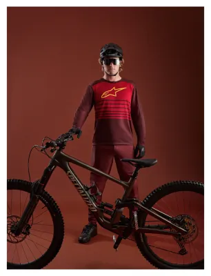 Джерсі Alpinestars A-DURA ELITE LS JERSEY 2.0 BORDEAUX, XL