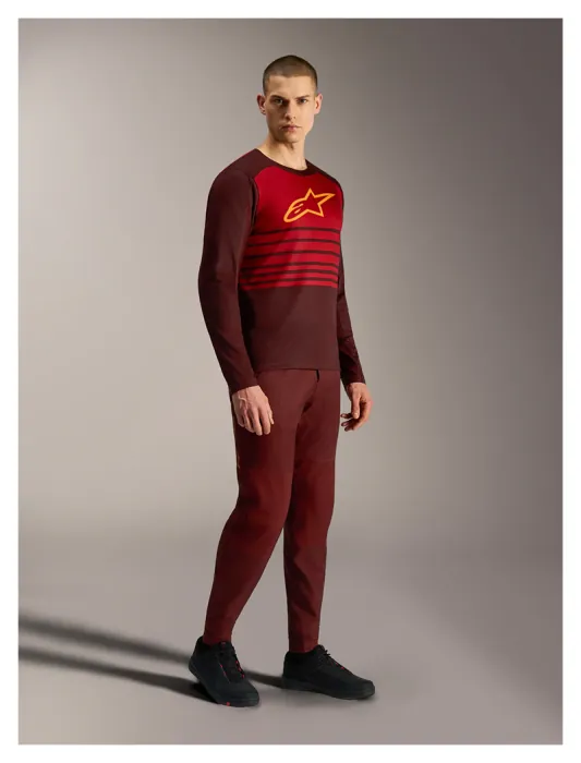 Джерсі Alpinestars A-DURA ELITE LS JERSEY 2.0 BORDEAUX, XL