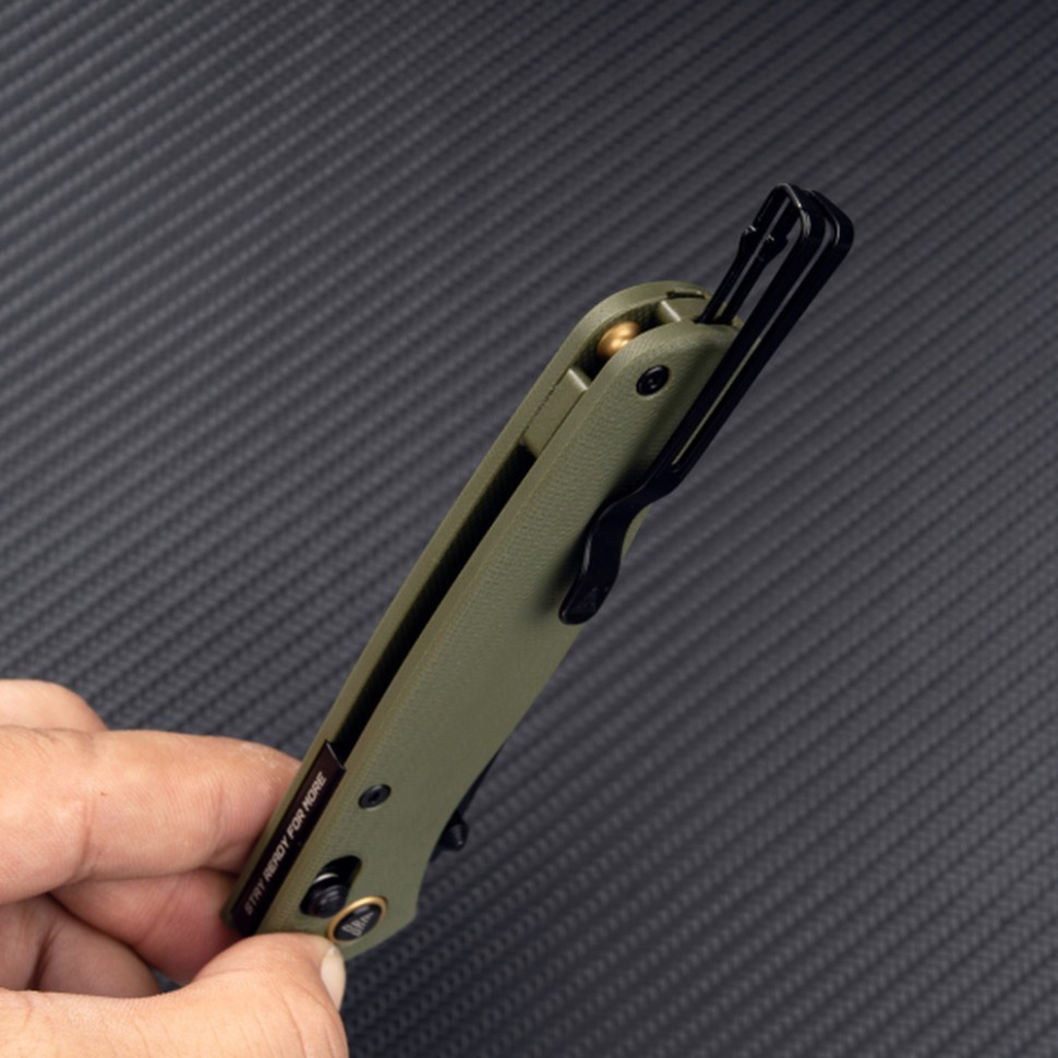 Ніж складаний SRM Medal 255L-GP2, зелений, укр, укр