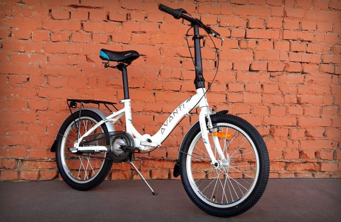Велосипед складний Avanti Fold 20" білий (2025)