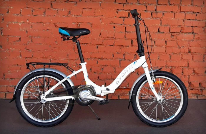 Велосипед складний Avanti Fold 20" білий (2025)