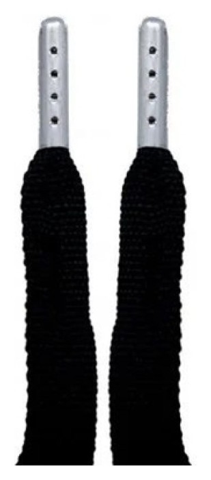 Шнурки для роликів FR Skates Laces Metallic Tips