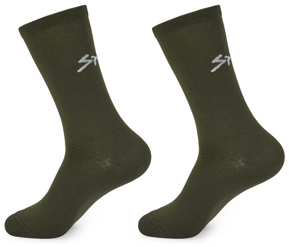 Шкарпетки Spiuk Anatomic Long зелені р 43-47 (2 пари в упаковці) (CLP-11-35)