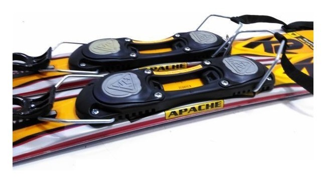 Лижі гірські (cкіборди) K2 Apache Fatty 88см Yellow/orange/black (1000500.101.1.088+S10500088-WRH), укр, укр