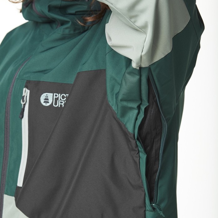 Picture Organic куртка лижна Nitric 2025 ponderosa pine-laurel wreath-black L, укр, укр