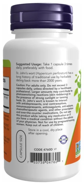 ST. John's Wort 300mg - 100 vcaps