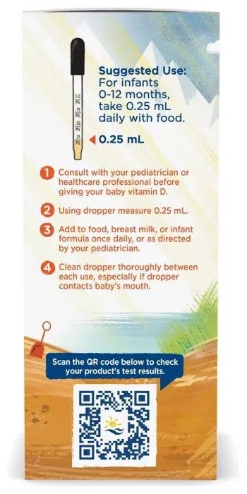 Baby's Vitamin D3 Liquid - 22.5 ml