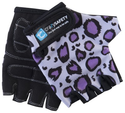 Перчатки Crazy Safety Purple Leopard