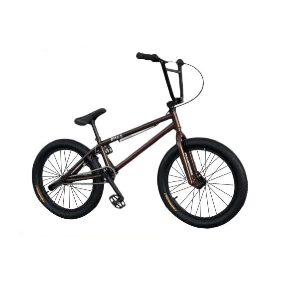 Велосипед TopRider BMX-5 2021, коричневый