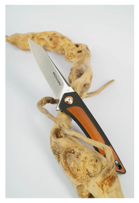 Ніж складаний Roxon K2 лезо D2, коричневий