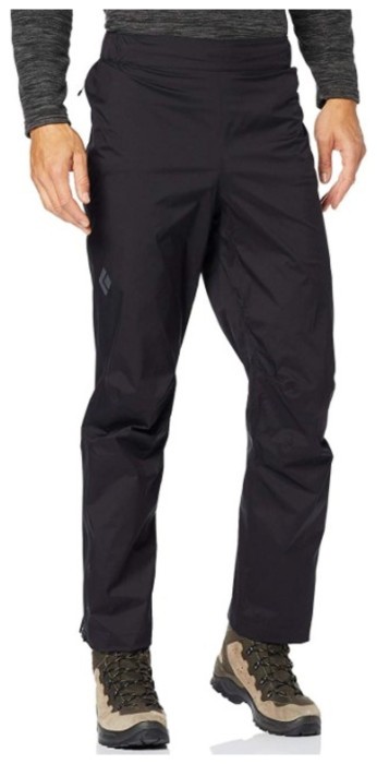 Брюки мужские Black Diamond Stormline Stretch Rain Pants, L - Black