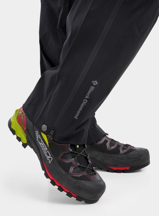 Брюки мужские Black Diamond Stormline Stretch Rain Pants, L - Black